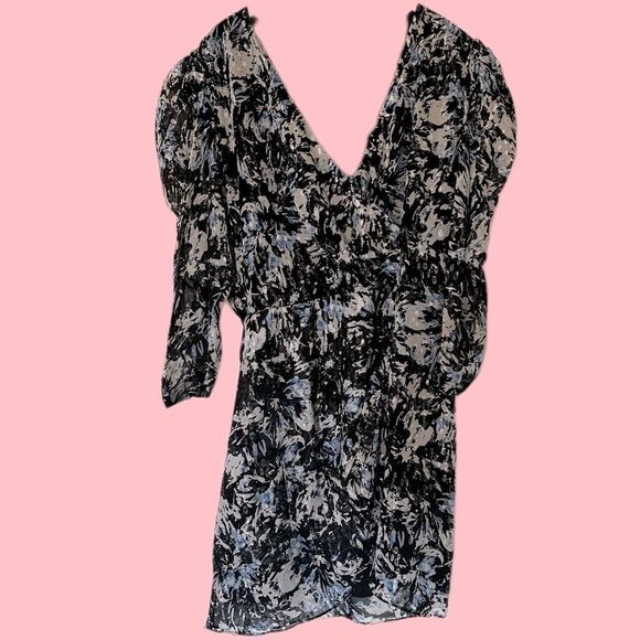 🖤The Kooples🖤 Firework Lurex Mini Dress (SIZE 3/L) - Picture 11 of 11